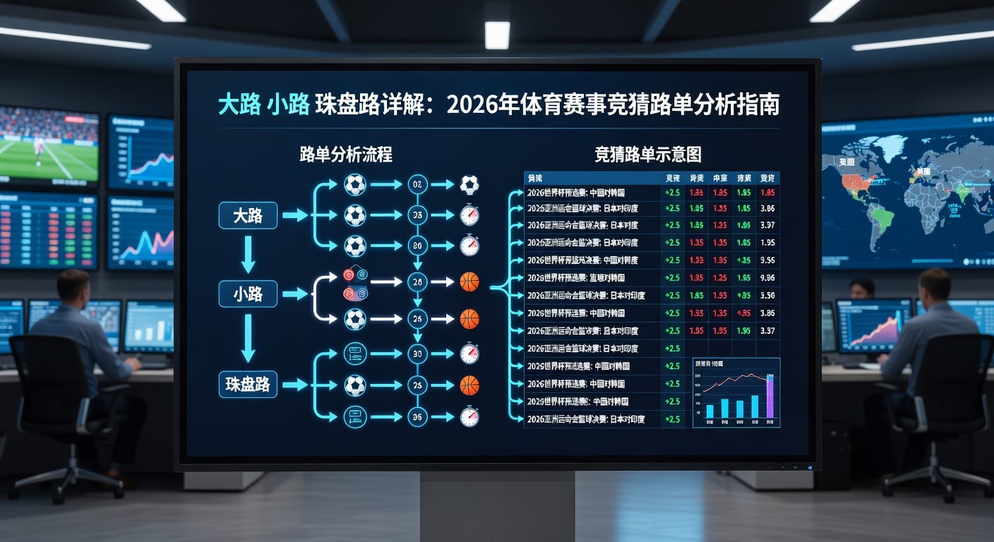 大路小路珠盘路解析：实战读路与投注技巧