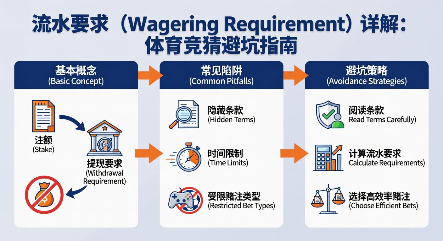 流水要求 sports wagering requirement：2026年体育投注投注流水解析
